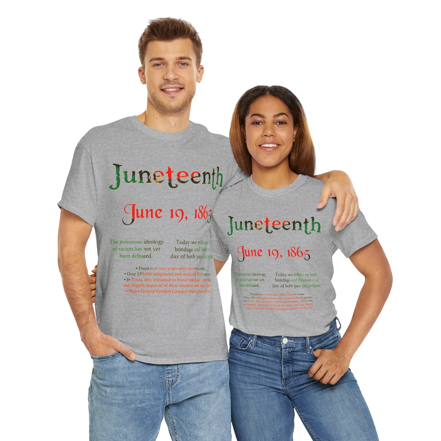 Men's or Women's Juneteenth Emancipation T-Shirt