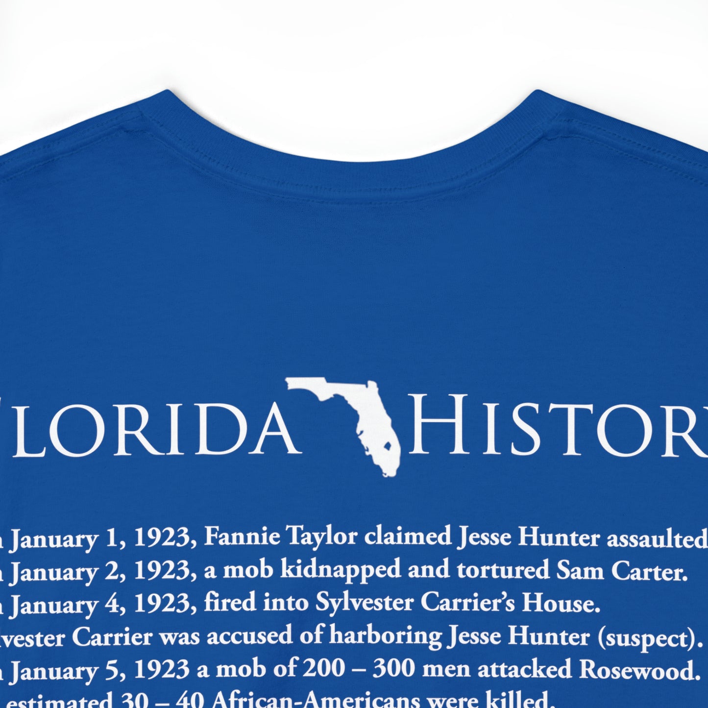 Florida History - Rosewood Massacre T-Shirt