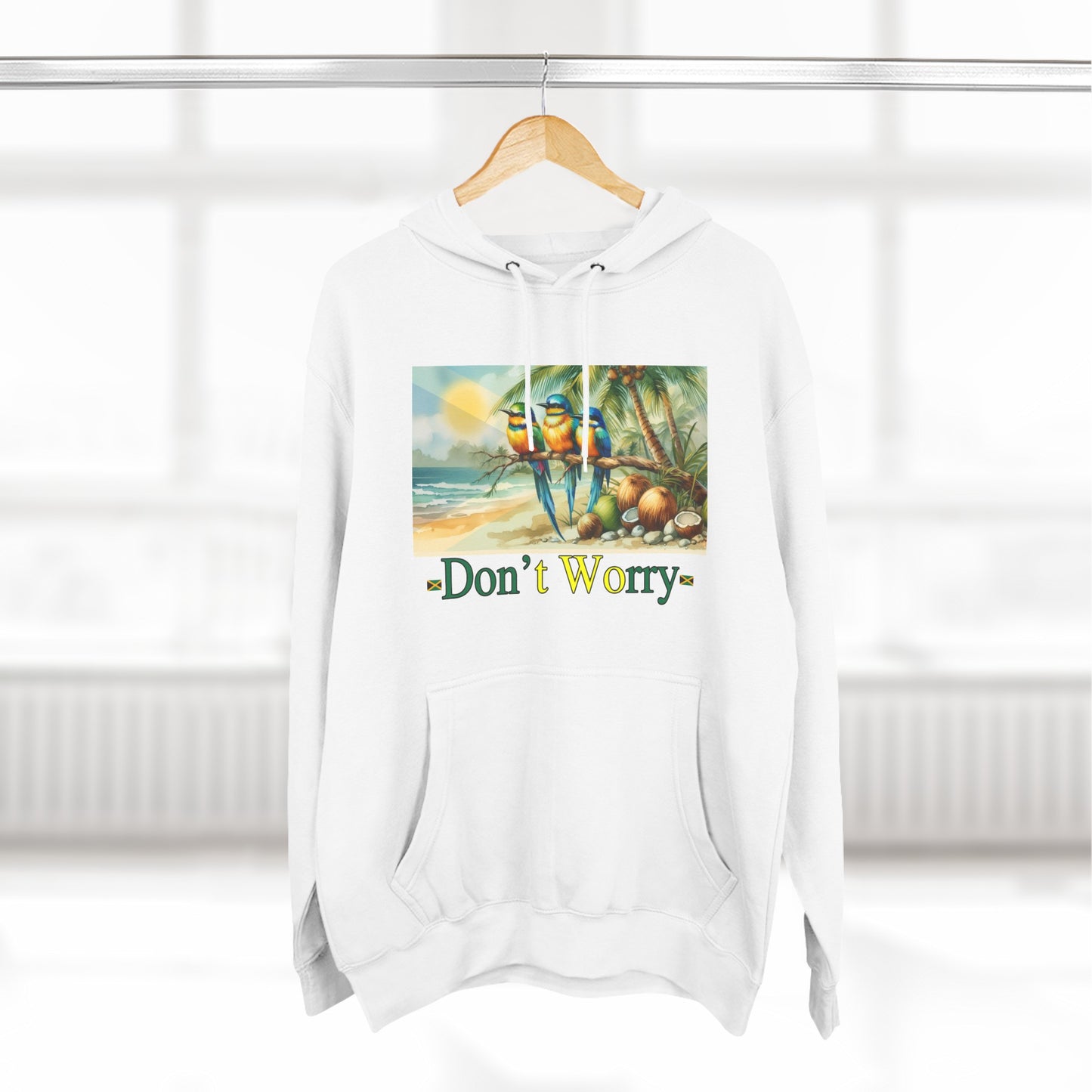 Don't Worry Jamaican Pullover Hoodie