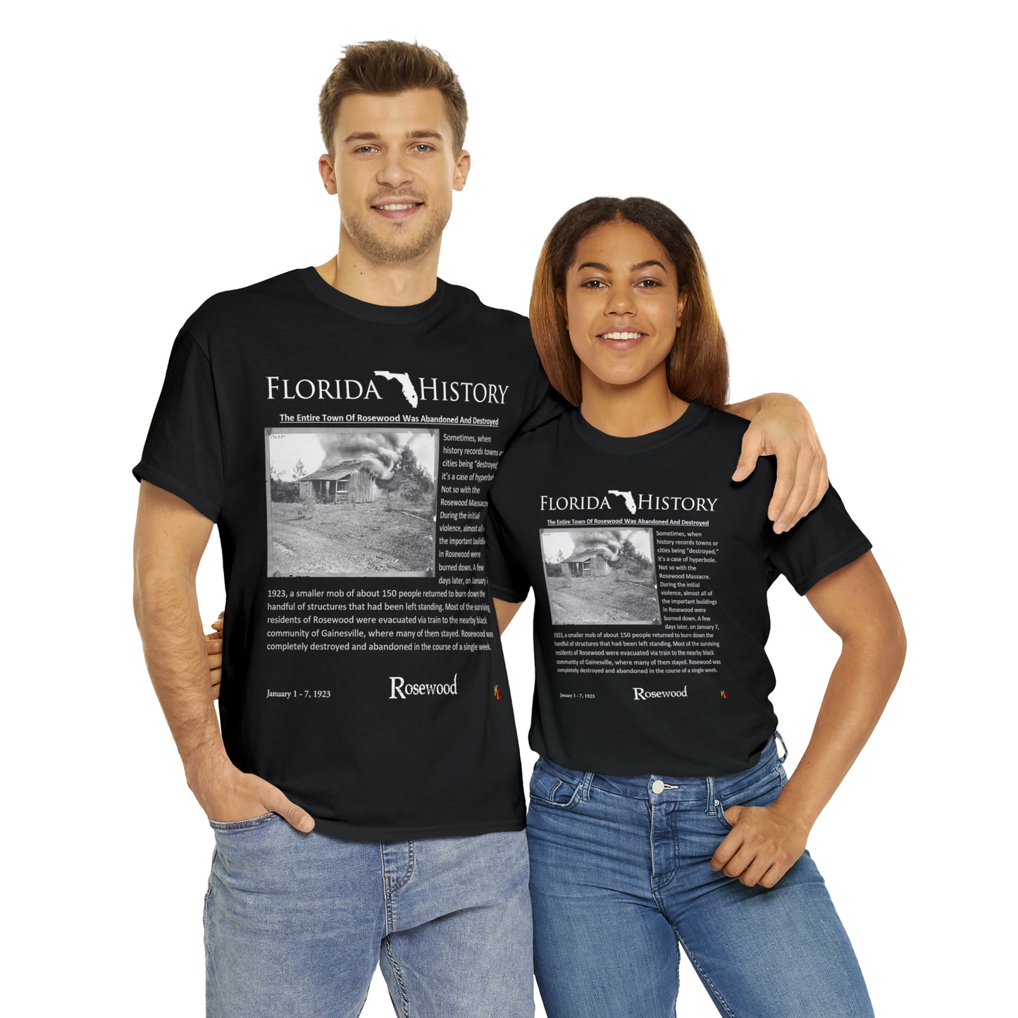 Florida History - Rosewood Massacre T-Shirt