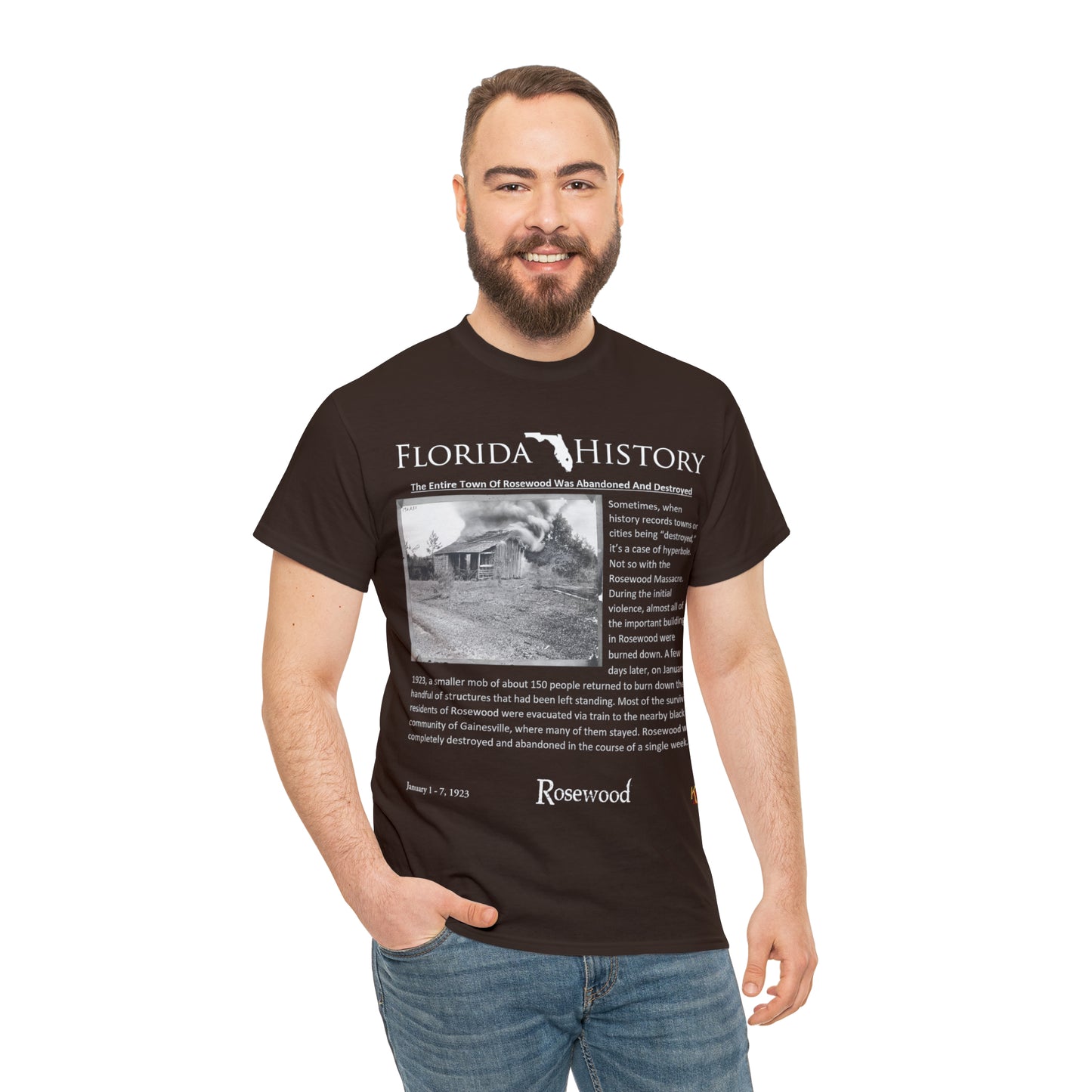 Florida History - Rosewood Massacre T-Shirt