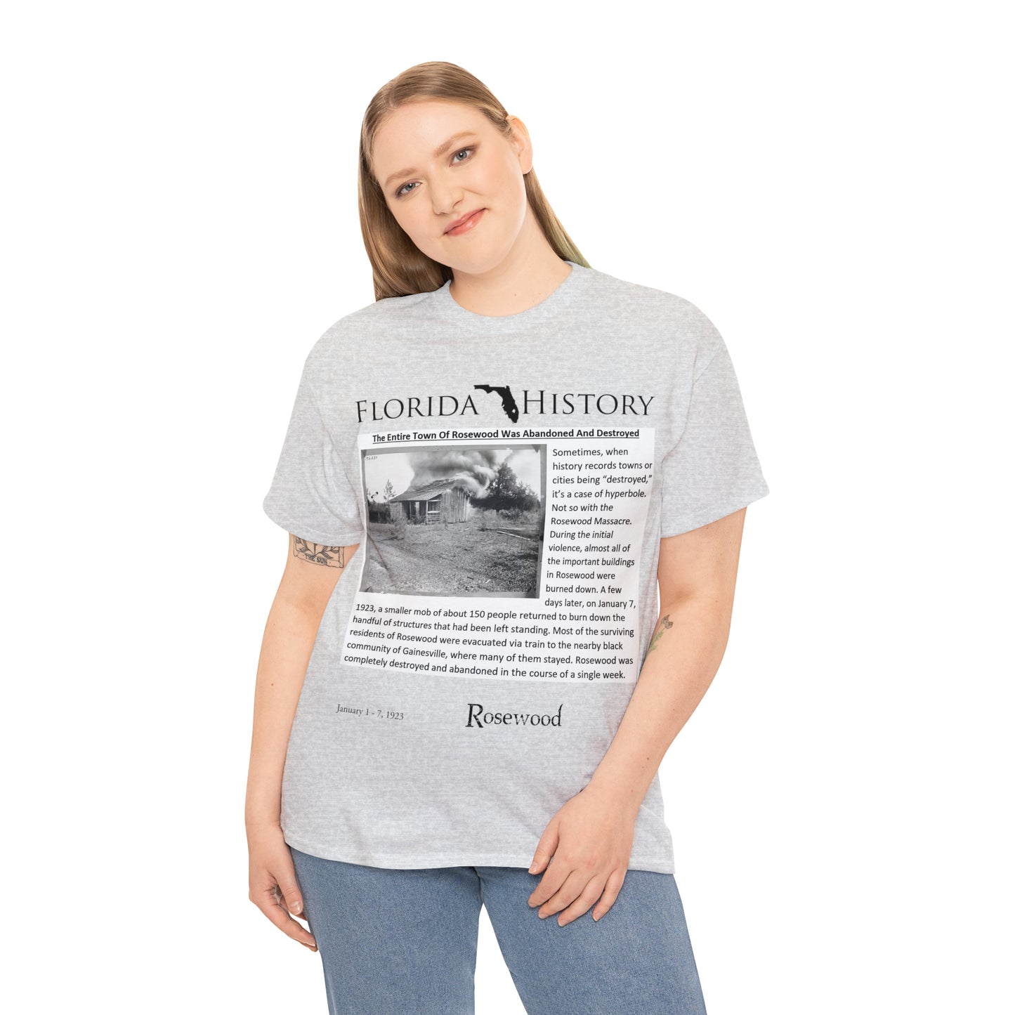 Florida History - Rosewood Massacre T-Shirt