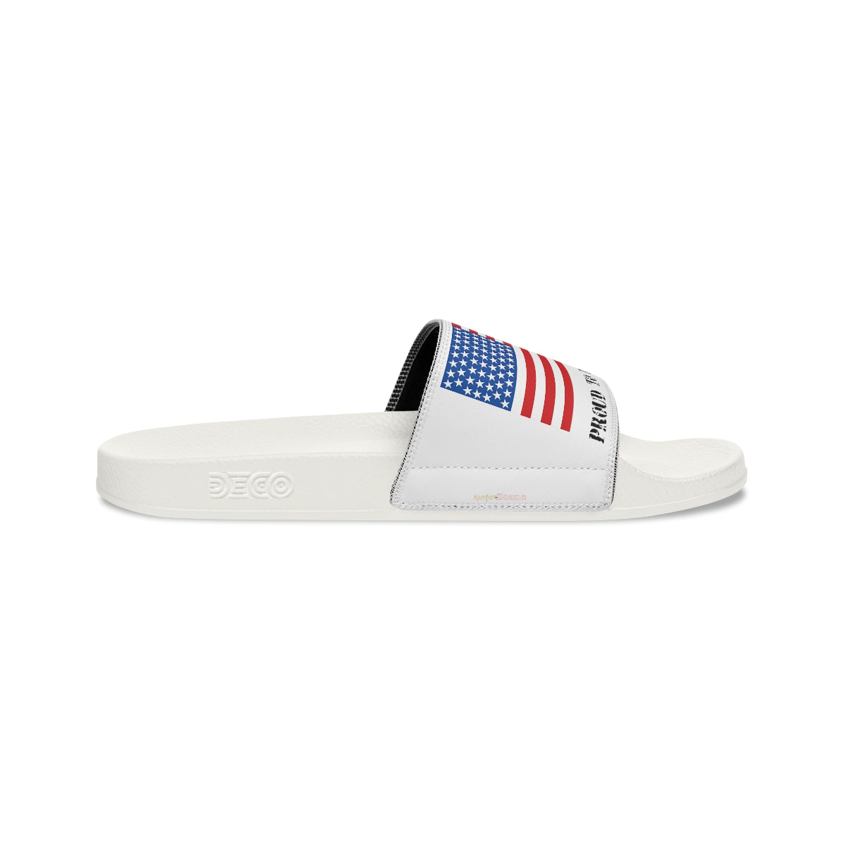 American Independence Men's Slide Sandals Footwear