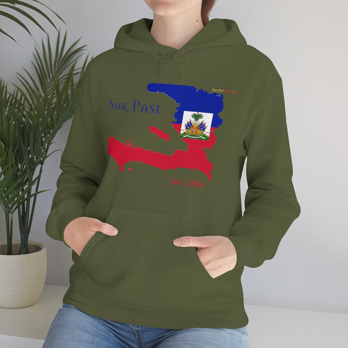 Haitian Independence Hooded Sweatshirt