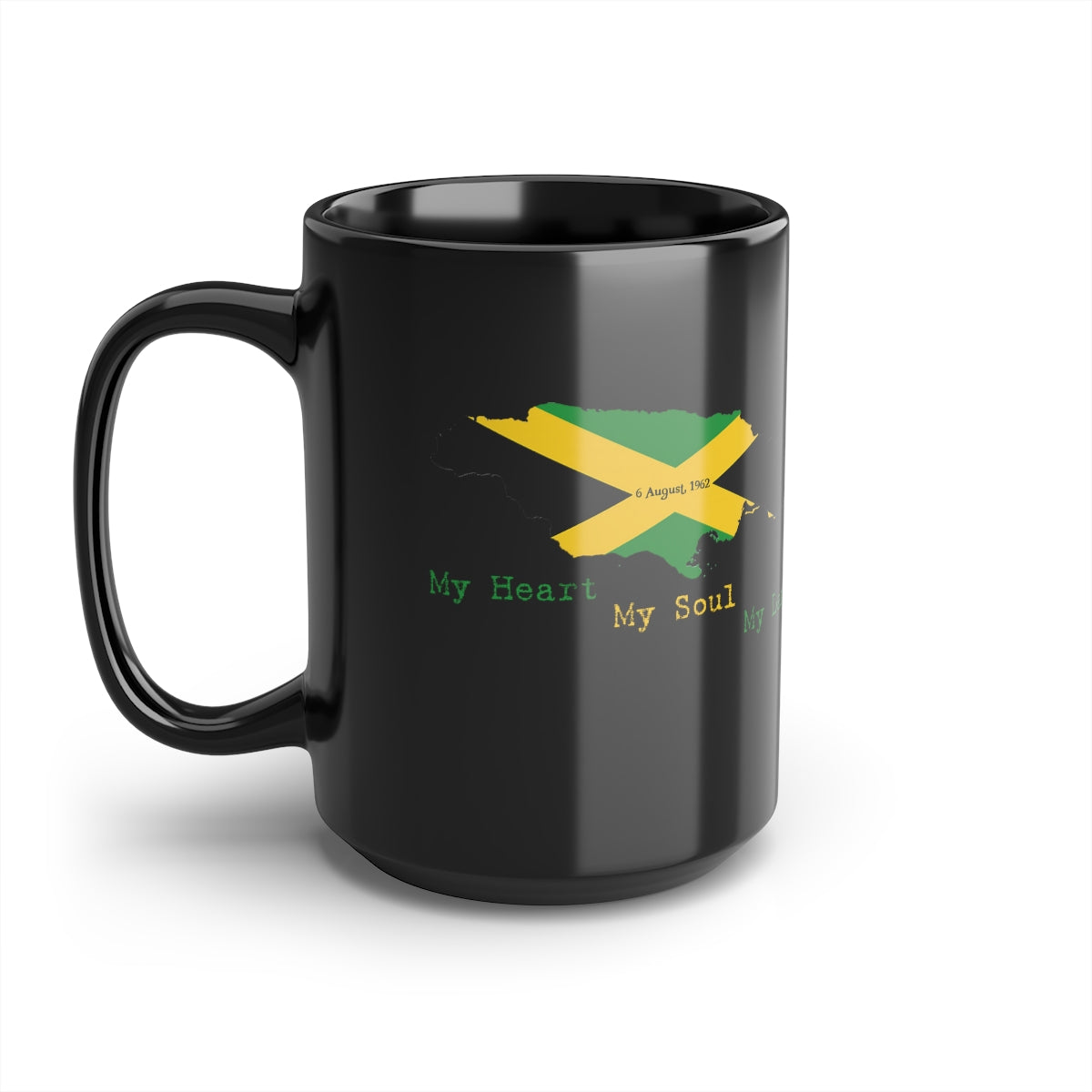 Jamaican Independence Mug, 15oz