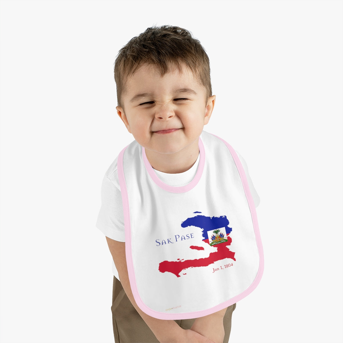 Haitian Independence Baby Bib