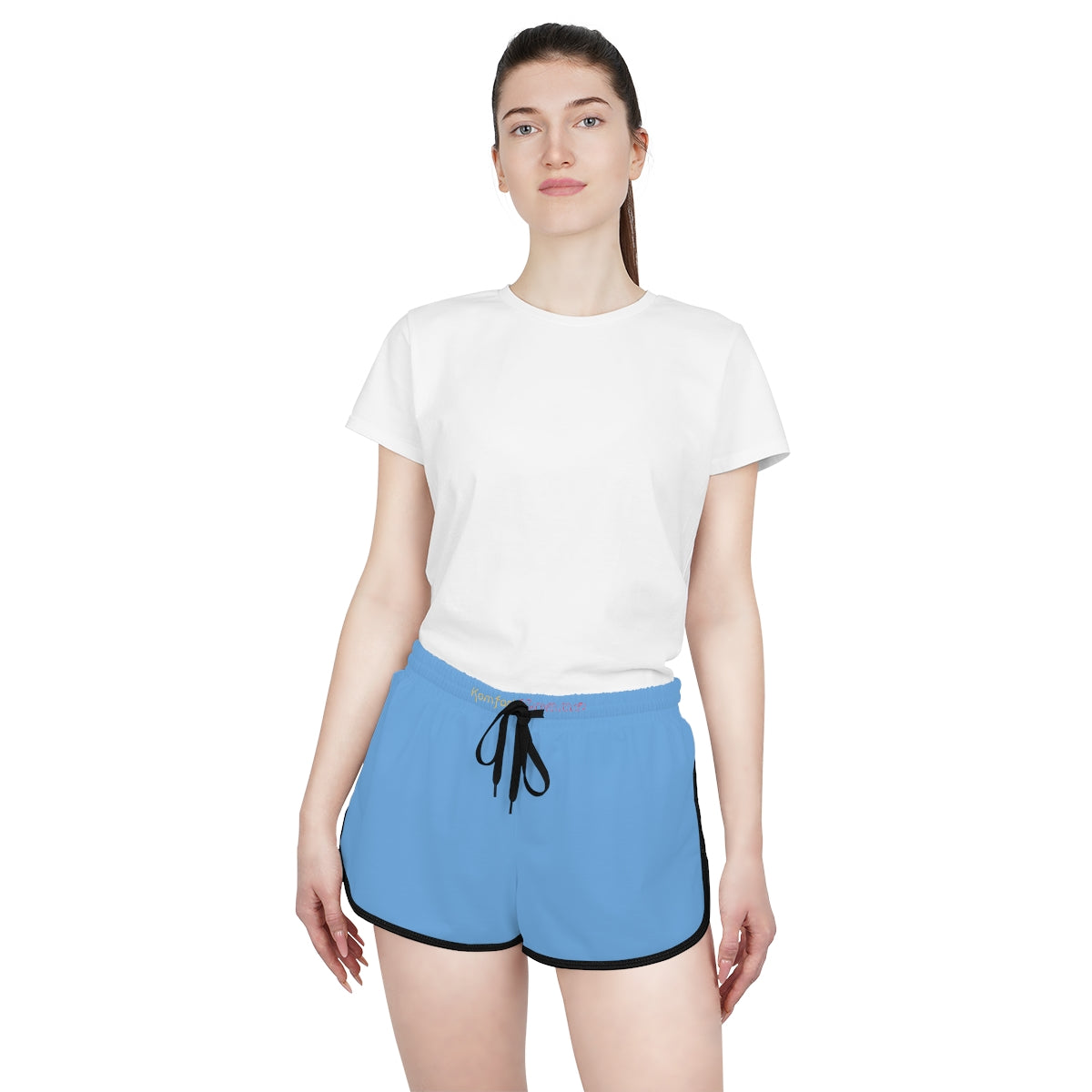 Komfort Zoane Women's Relaxed Shorts - Light Blue