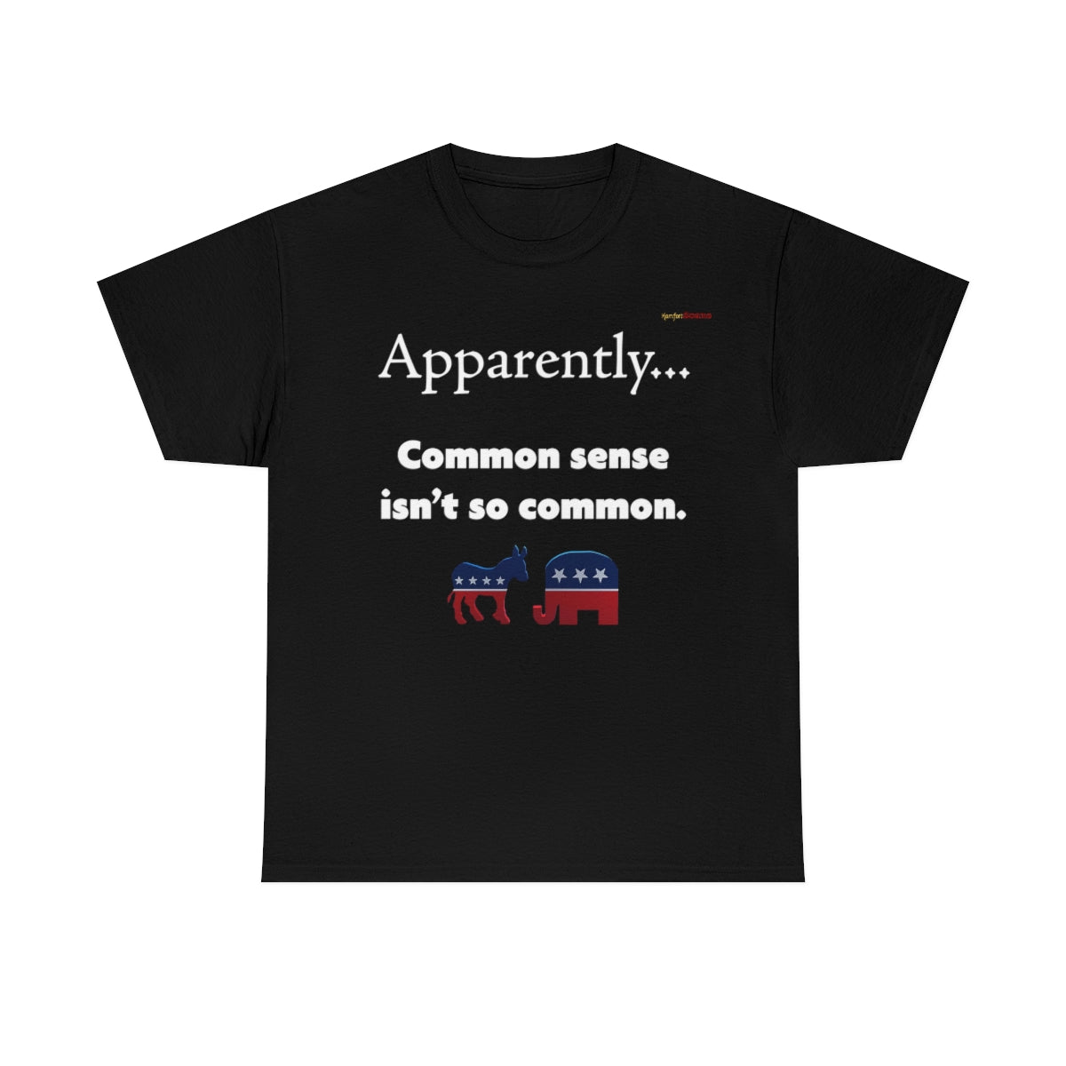 Common Sense T-Shirt (White Letters)