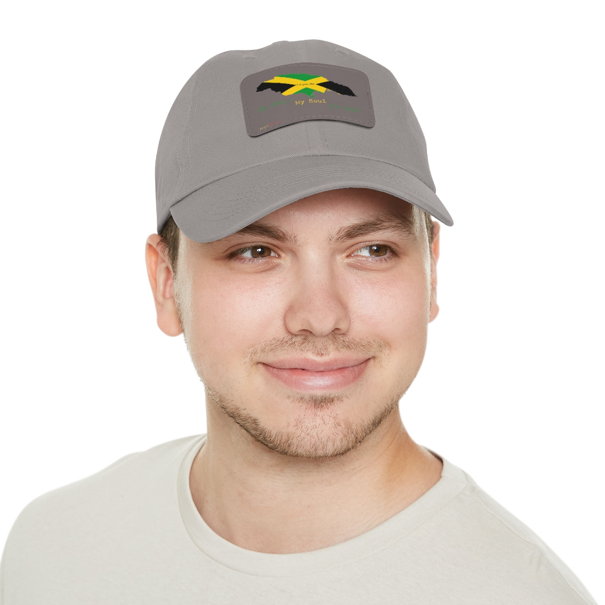 Jamaican Independence Hat with Leather Patch