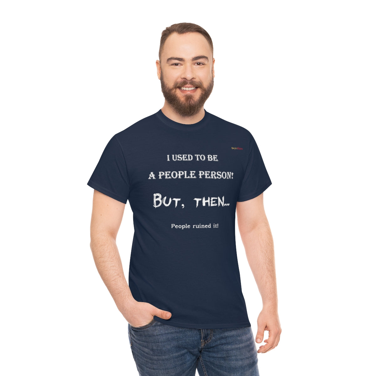 People Person T-Shirt (White Letters)