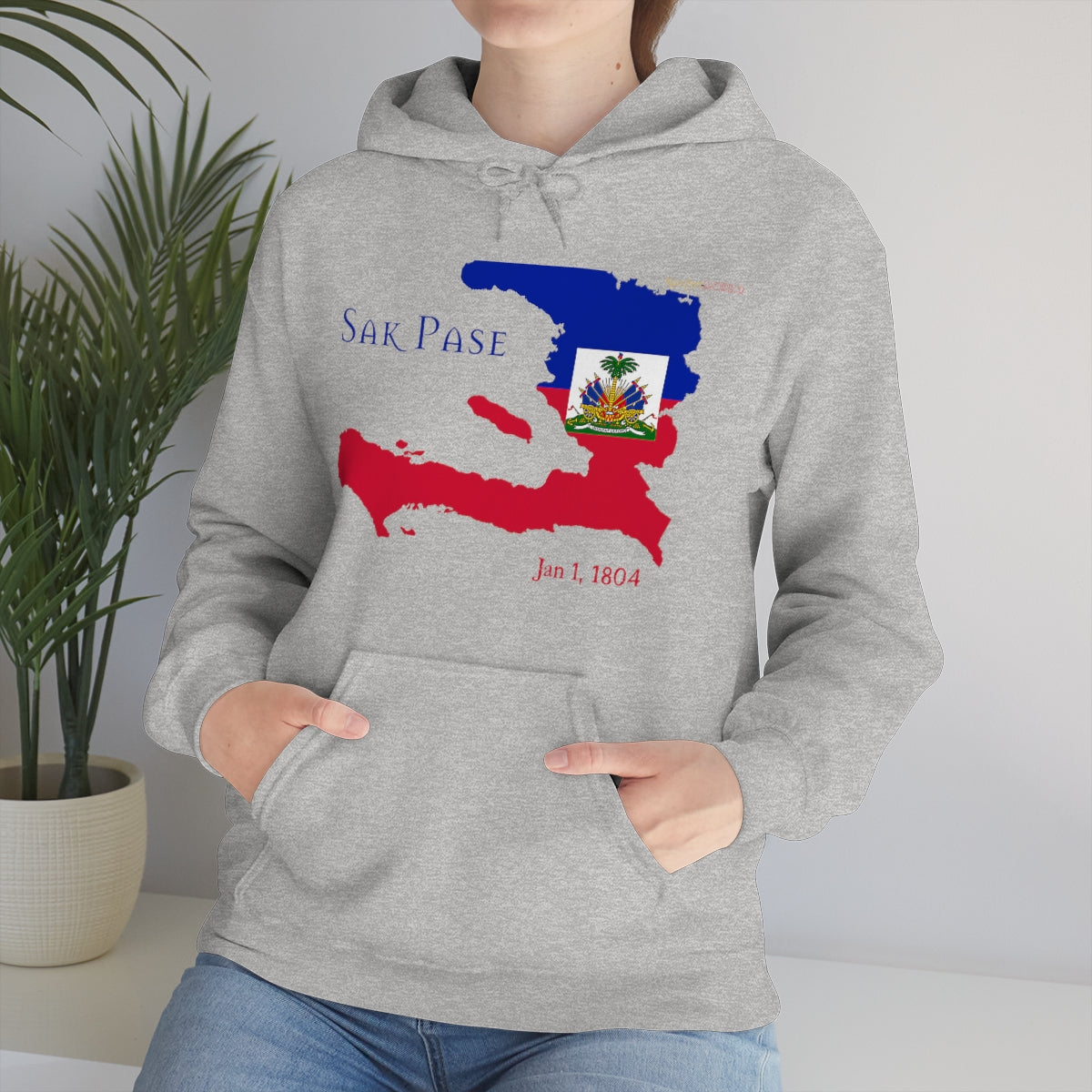 Haitian Independence Hooded Sweatshirt