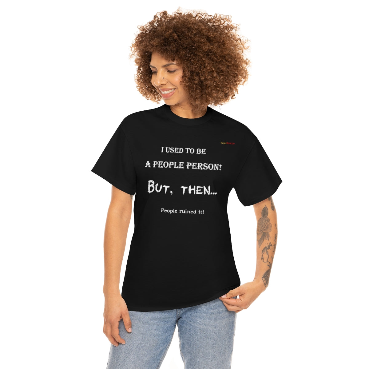 People Person T-Shirt (White Letters)