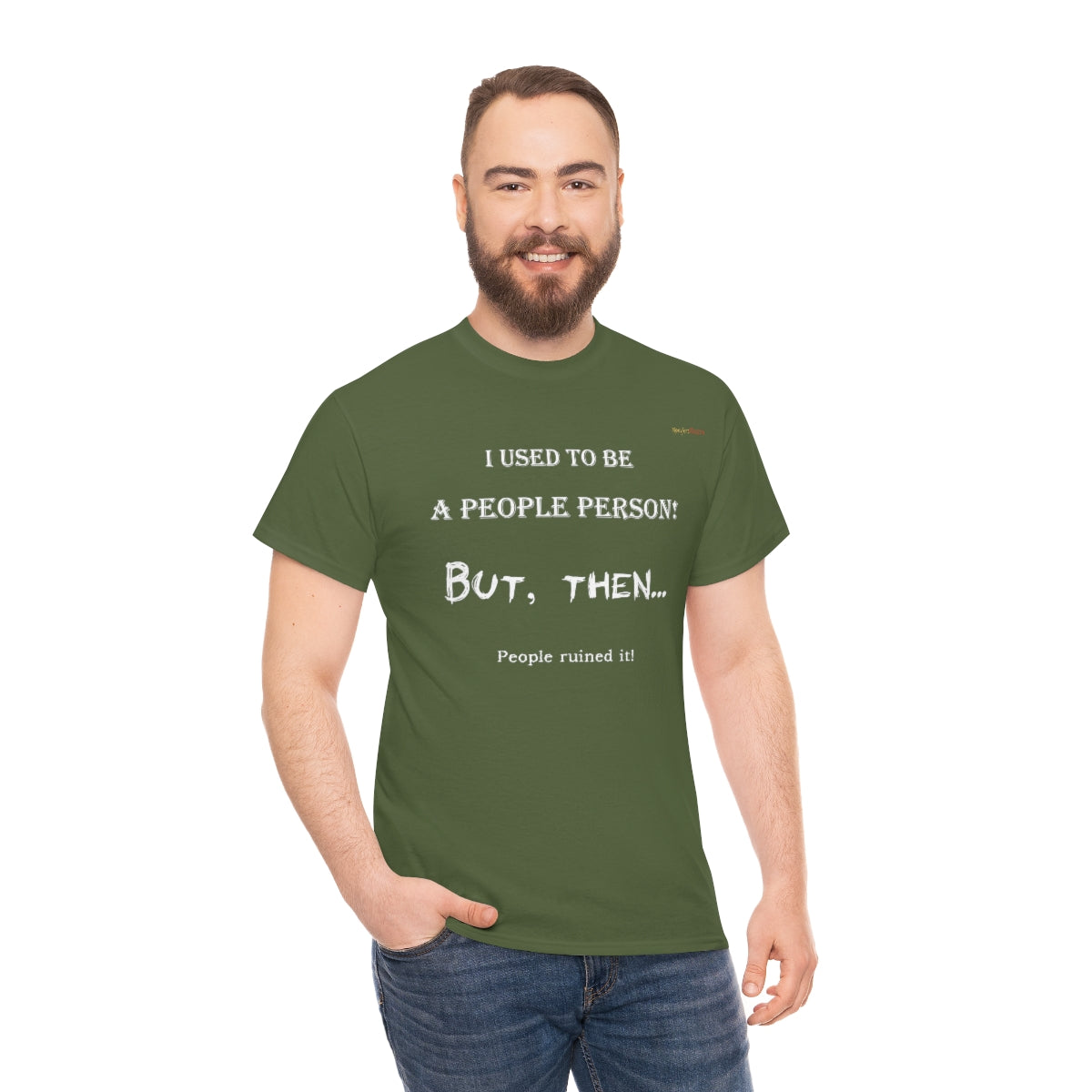 People Person T-Shirt (White Letters)