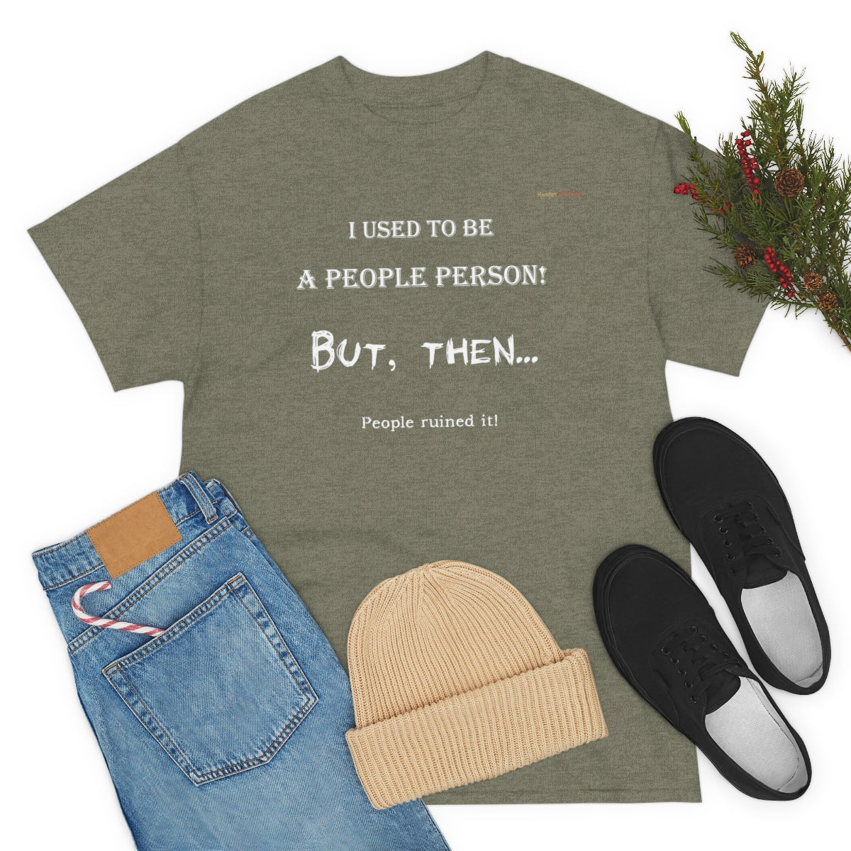 People Person T-Shirt (White Letters)