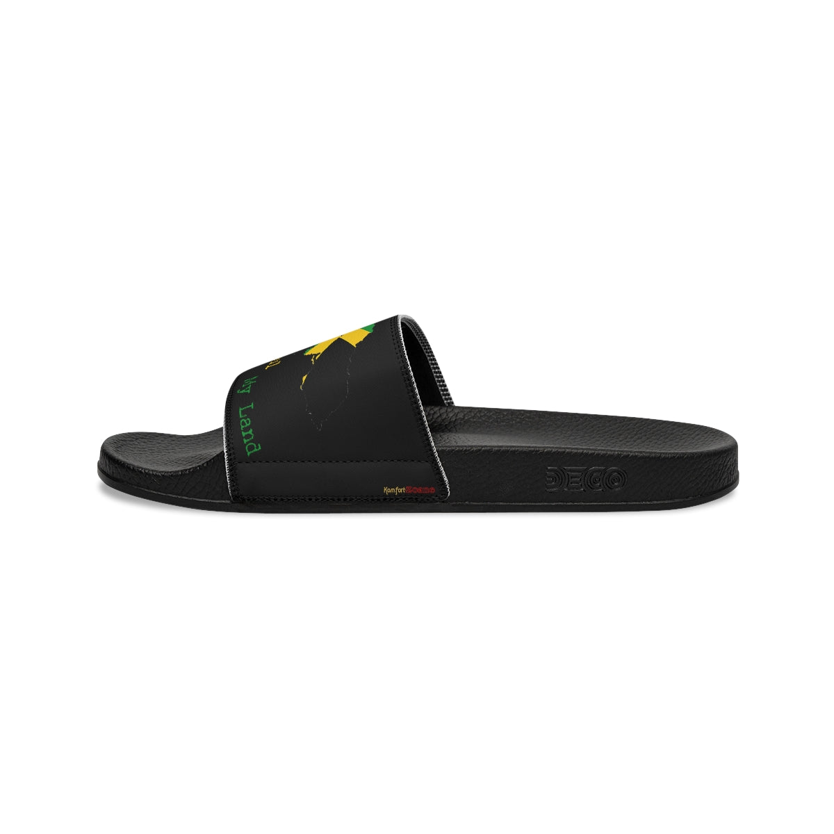 Jamaican Independence Slide Sandals Footwear