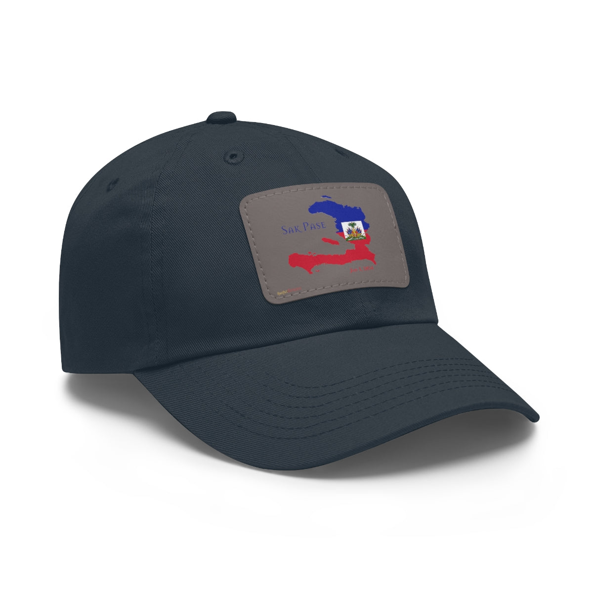 Haitian Independence Hat with Leather Patch