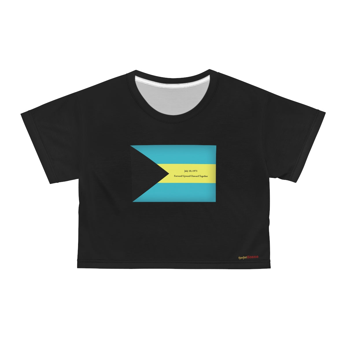 Bahamian Independence Women's Crop T-Shirt