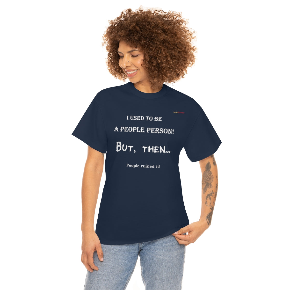 People Person T-Shirt (White Letters)