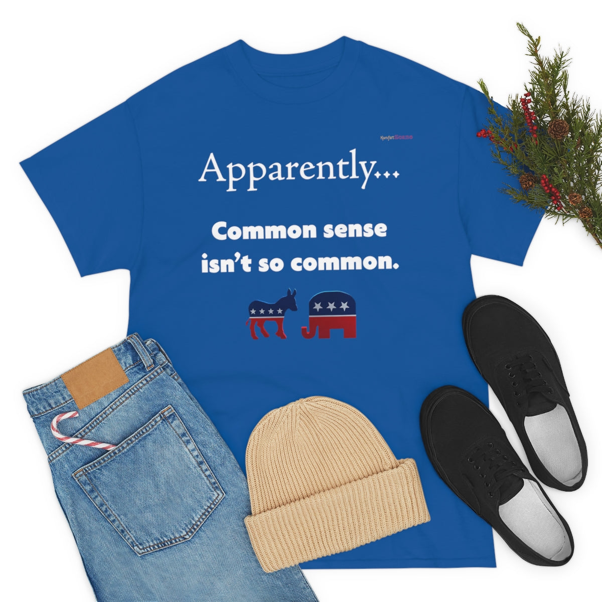 Common Sense T-Shirt (White Letters)