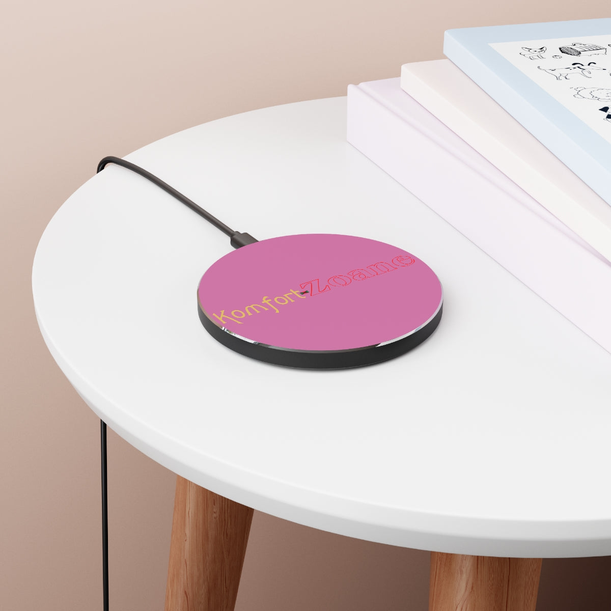 Komfort Zoane Wireless Charger (Tech Lovers Light Pink)