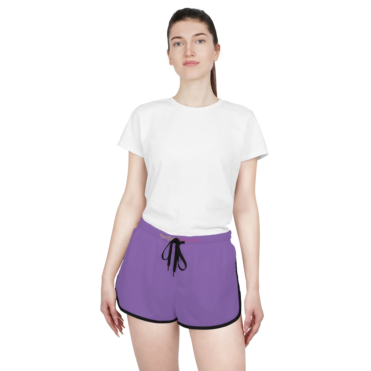 Komfort Zoane Women's Relaxed Shorts - Light Purple