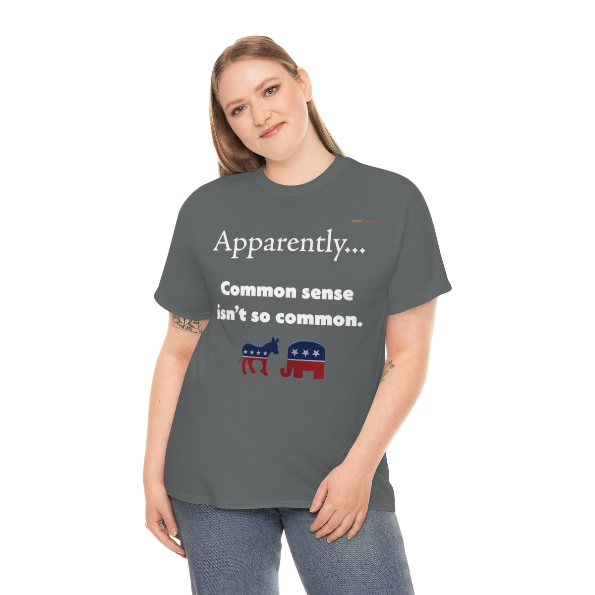 Common Sense T-Shirt (White Letters)