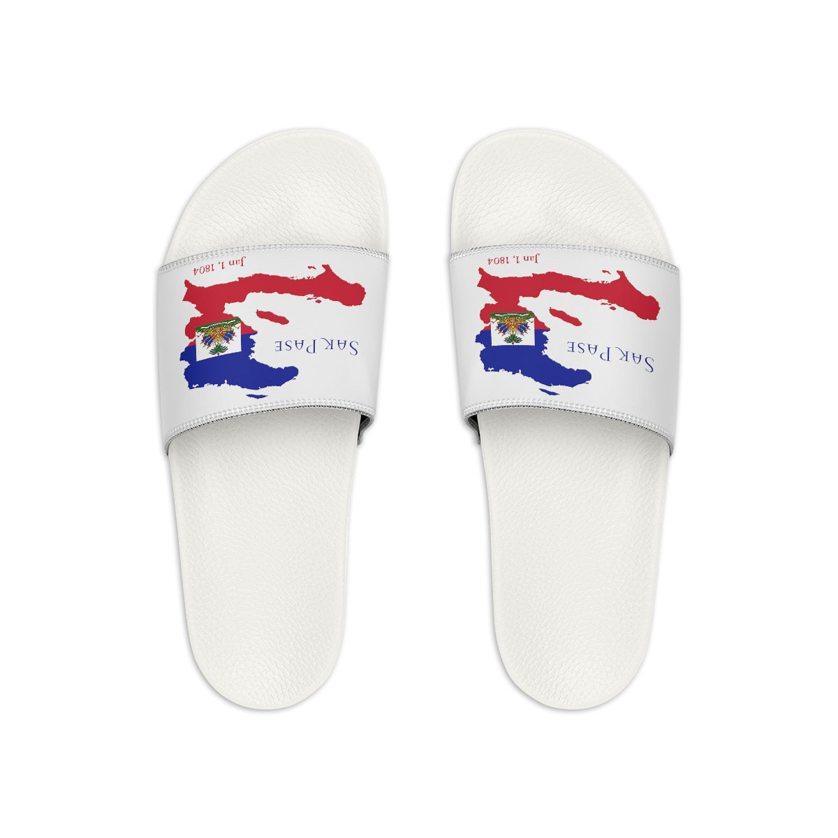 Haitian Independence Men's Slide Sandals Footwear