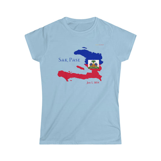 Haitian Independence Women's Softstyle T-Shirt