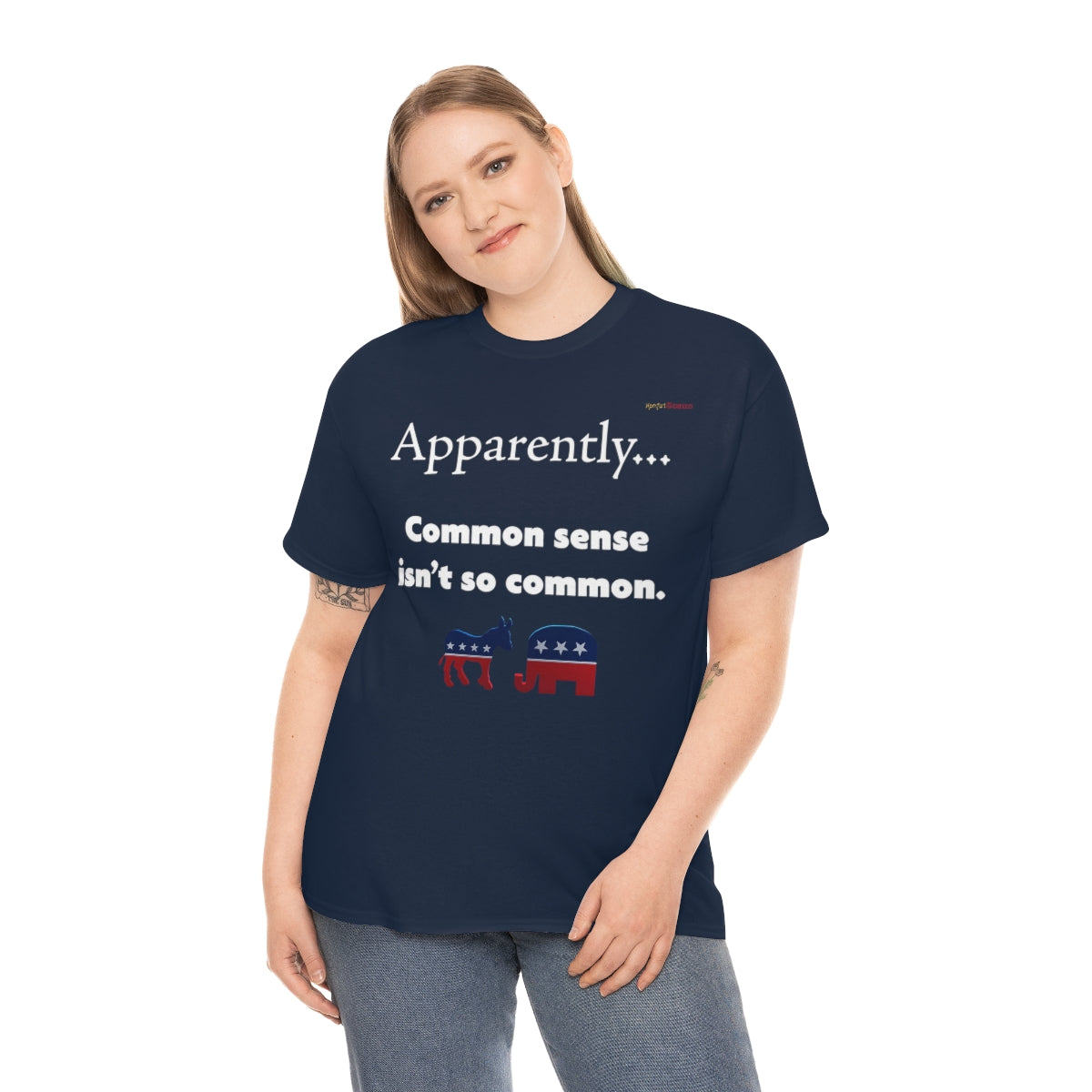 Common Sense T-Shirt (White Letters)