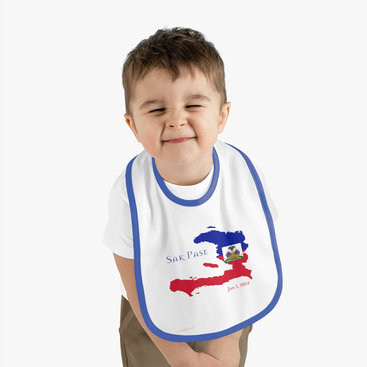 Haitian Independence Baby Bib