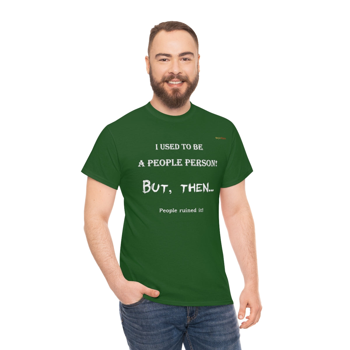 People Person T-Shirt (White Letters)