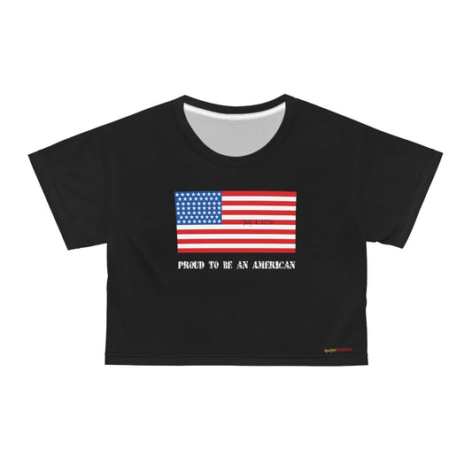 American Independence Women's Crop T-Shirt