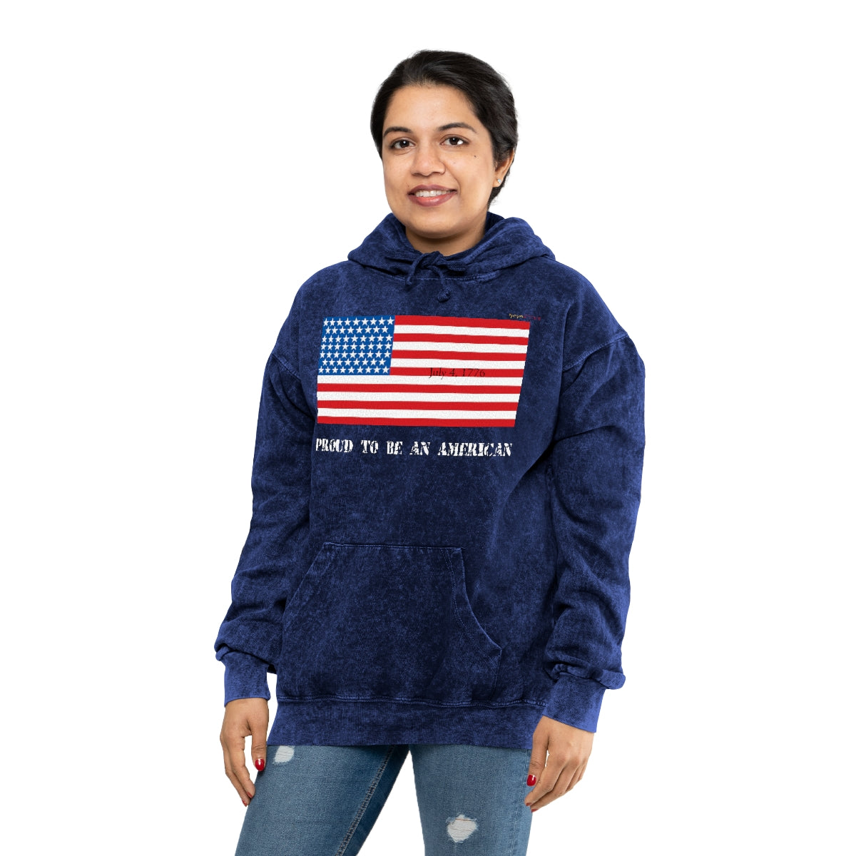 American Independence Mineral Wash Hoodie