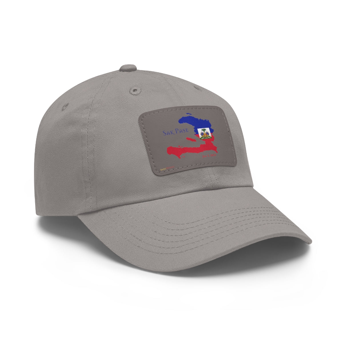 Haitian Independence Hat with Leather Patch