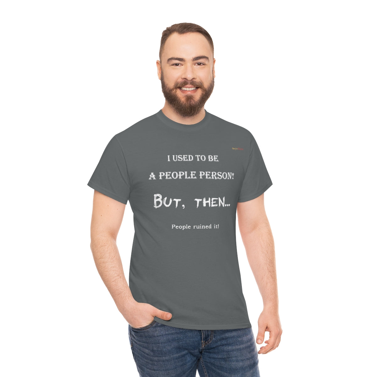 People Person T-Shirt (White Letters)