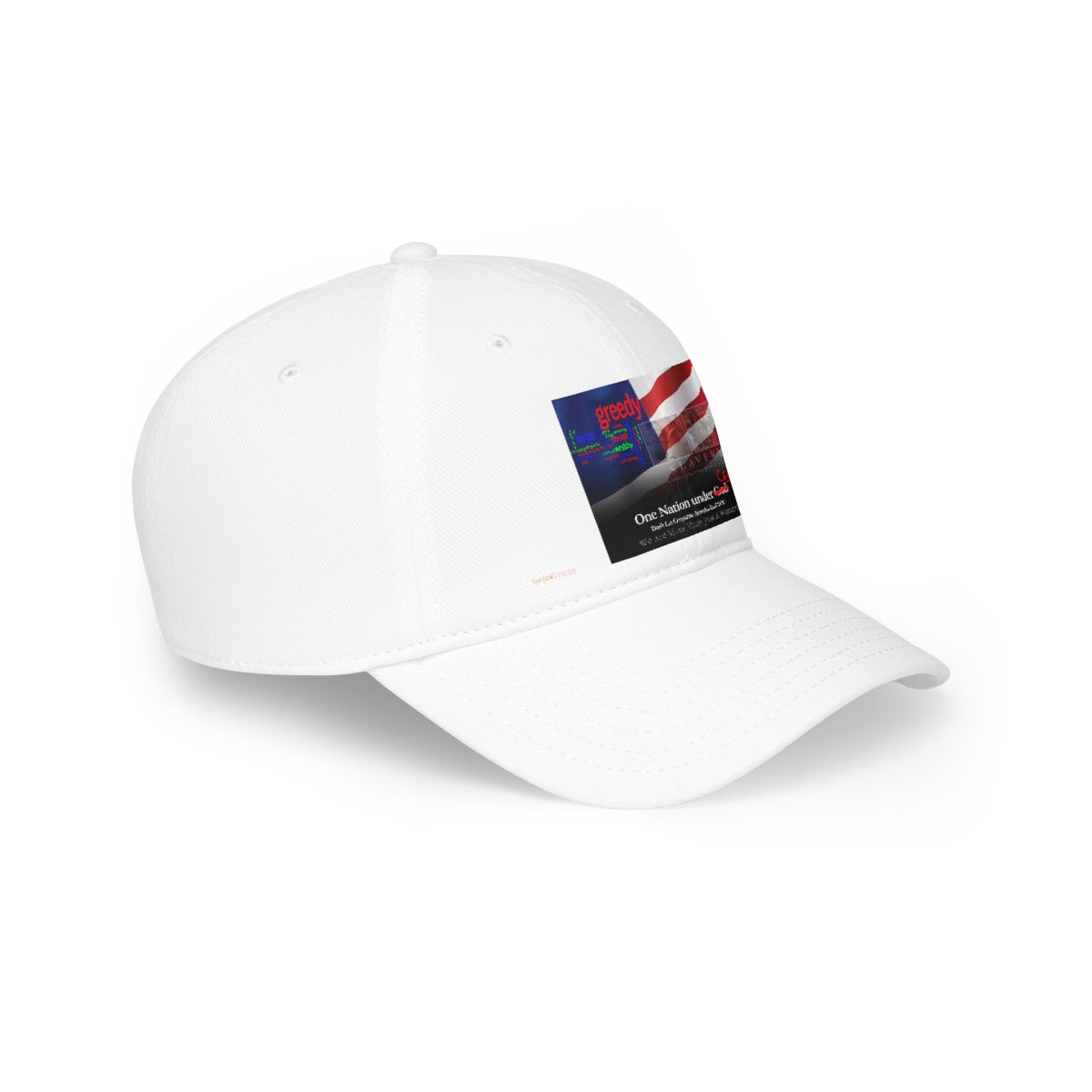 Corporate Greed Low Profile Baseball Cap