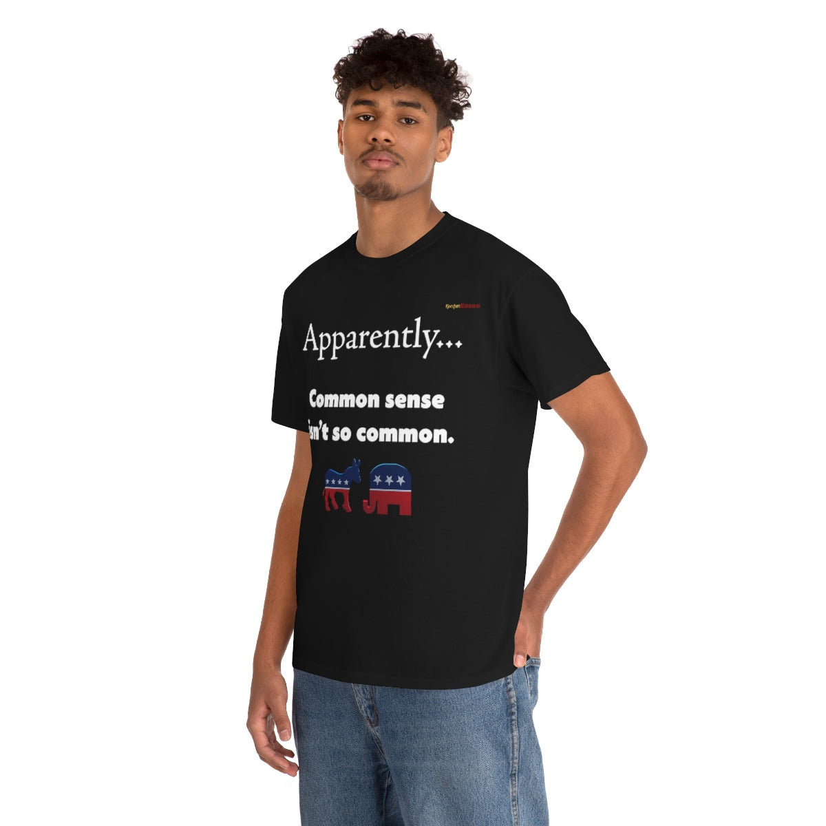 Common Sense T-Shirt (White Letters)