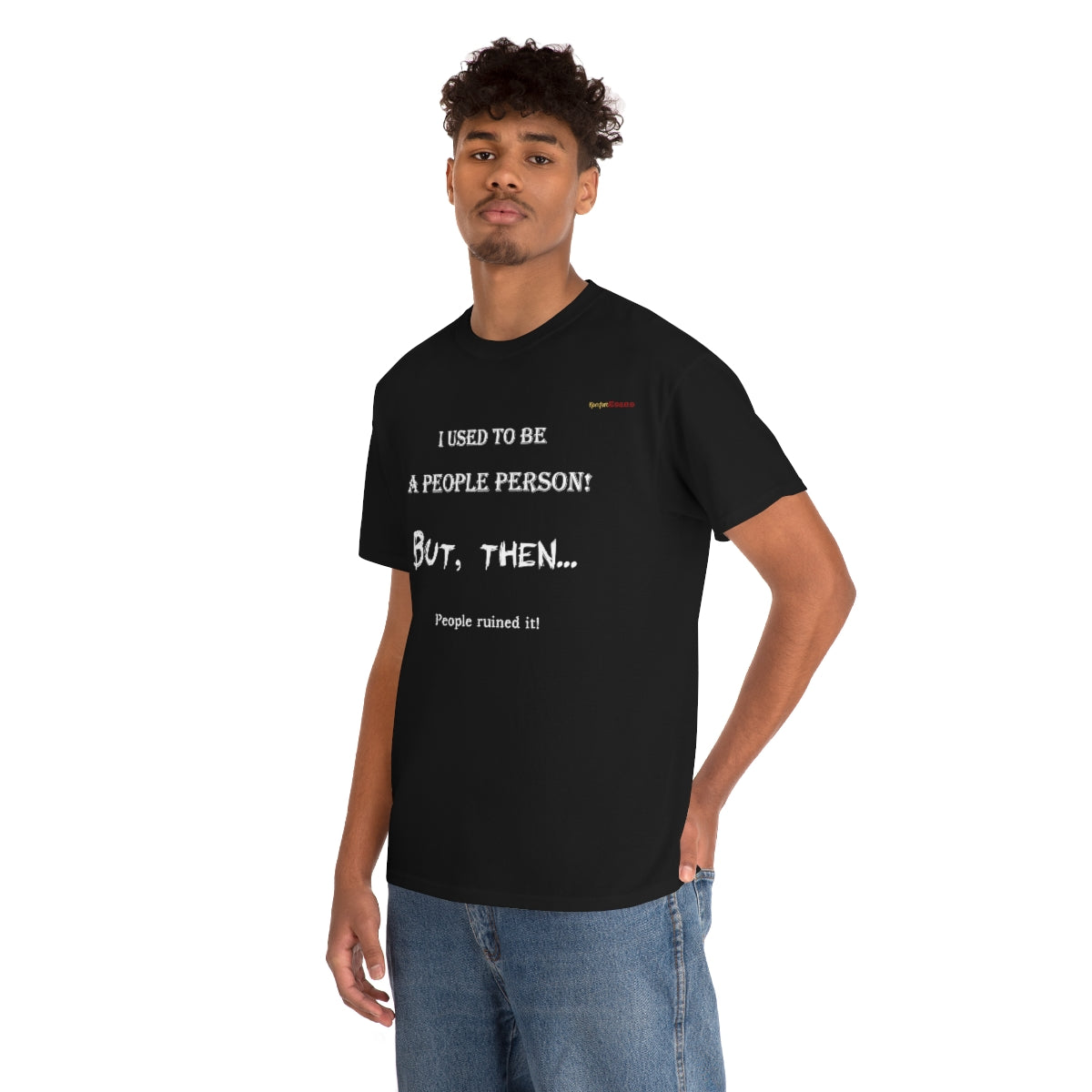 People Person T-Shirt (White Letters)