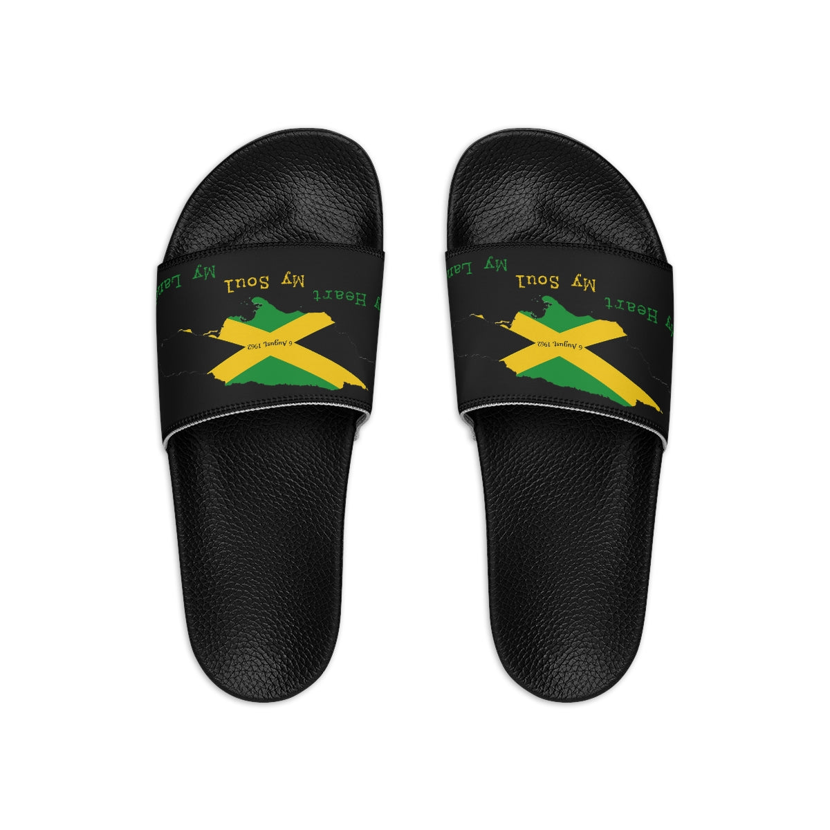 Jamaican Independence Women's Slide Sandals Footwear