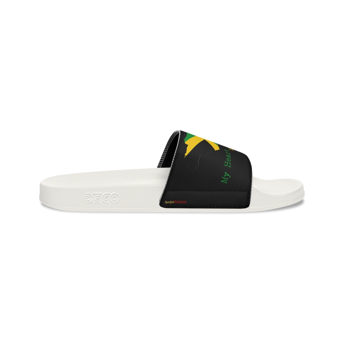 Jamaican Independence Slide Sandals Footwear