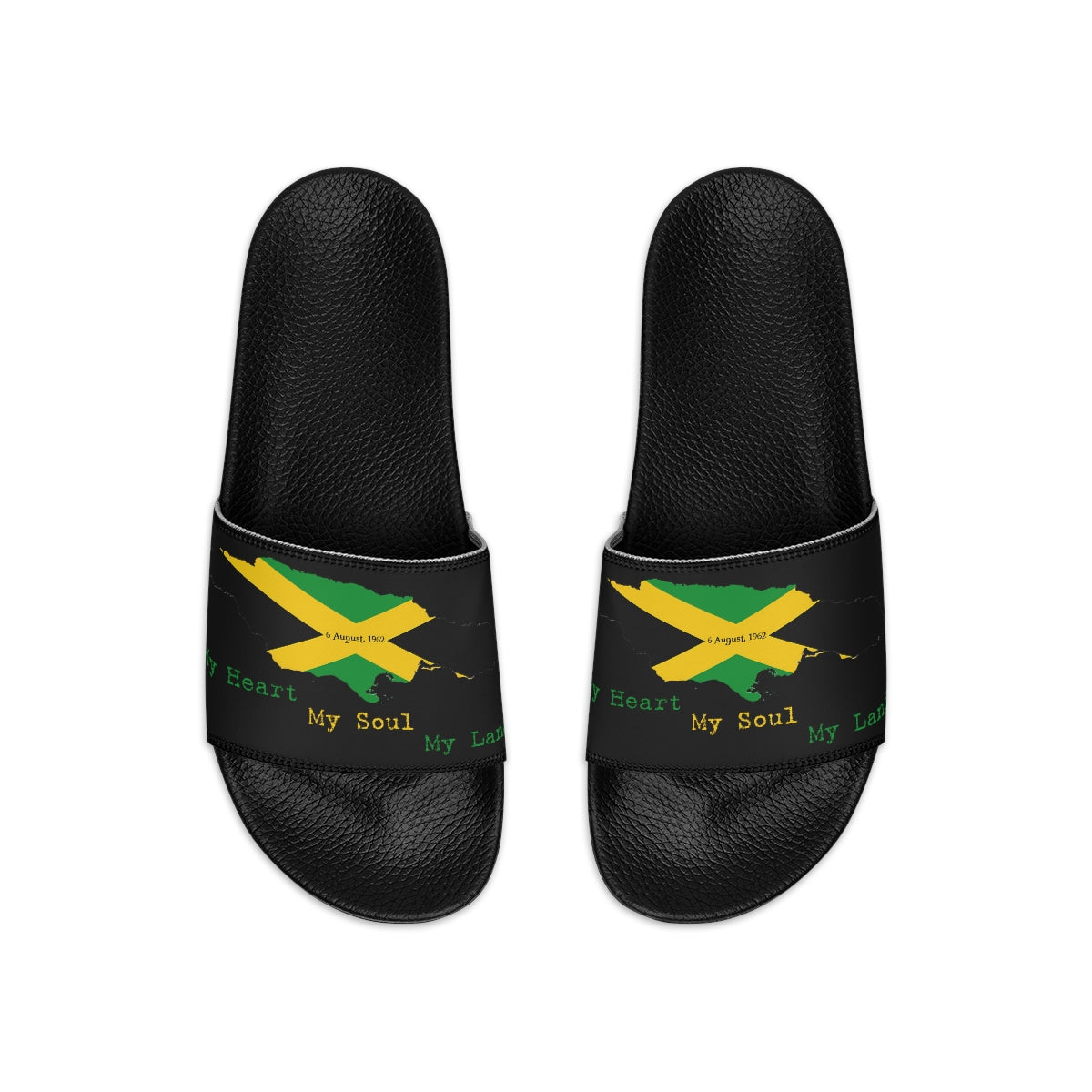 Jamaican Independence Women's Slide Sandals Footwear