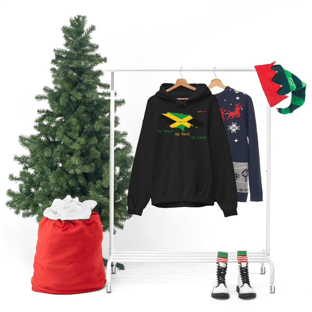 Jamaican Independence Hooded Sweatshirt