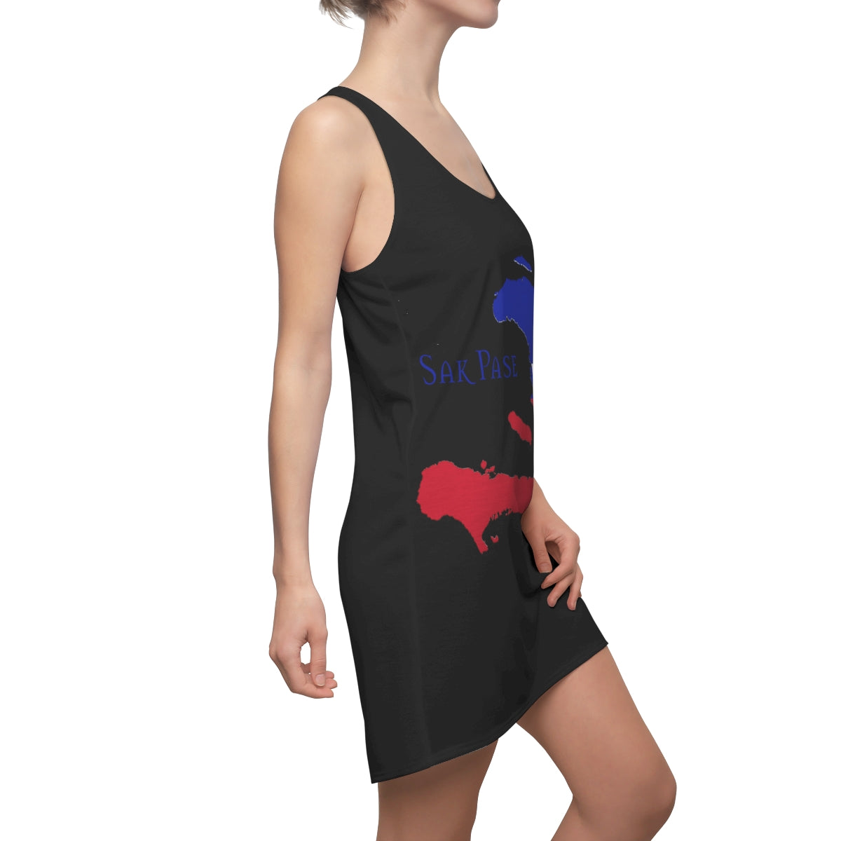 Haitian Independence Women's Racerback Dress