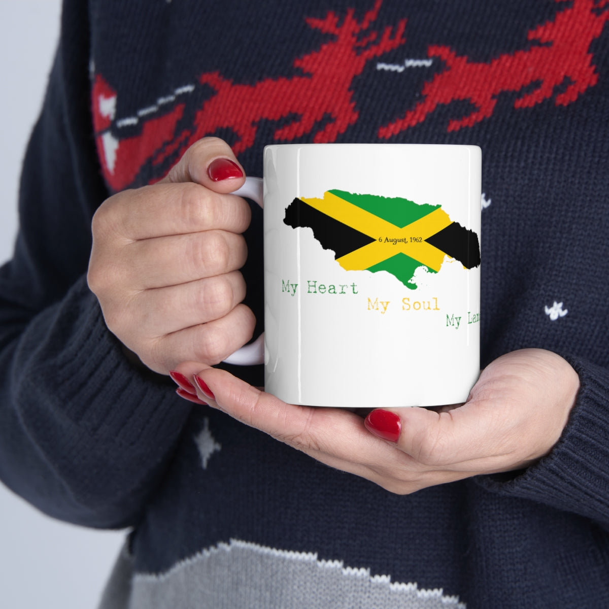 Jamaican Independence Mug, 11oz