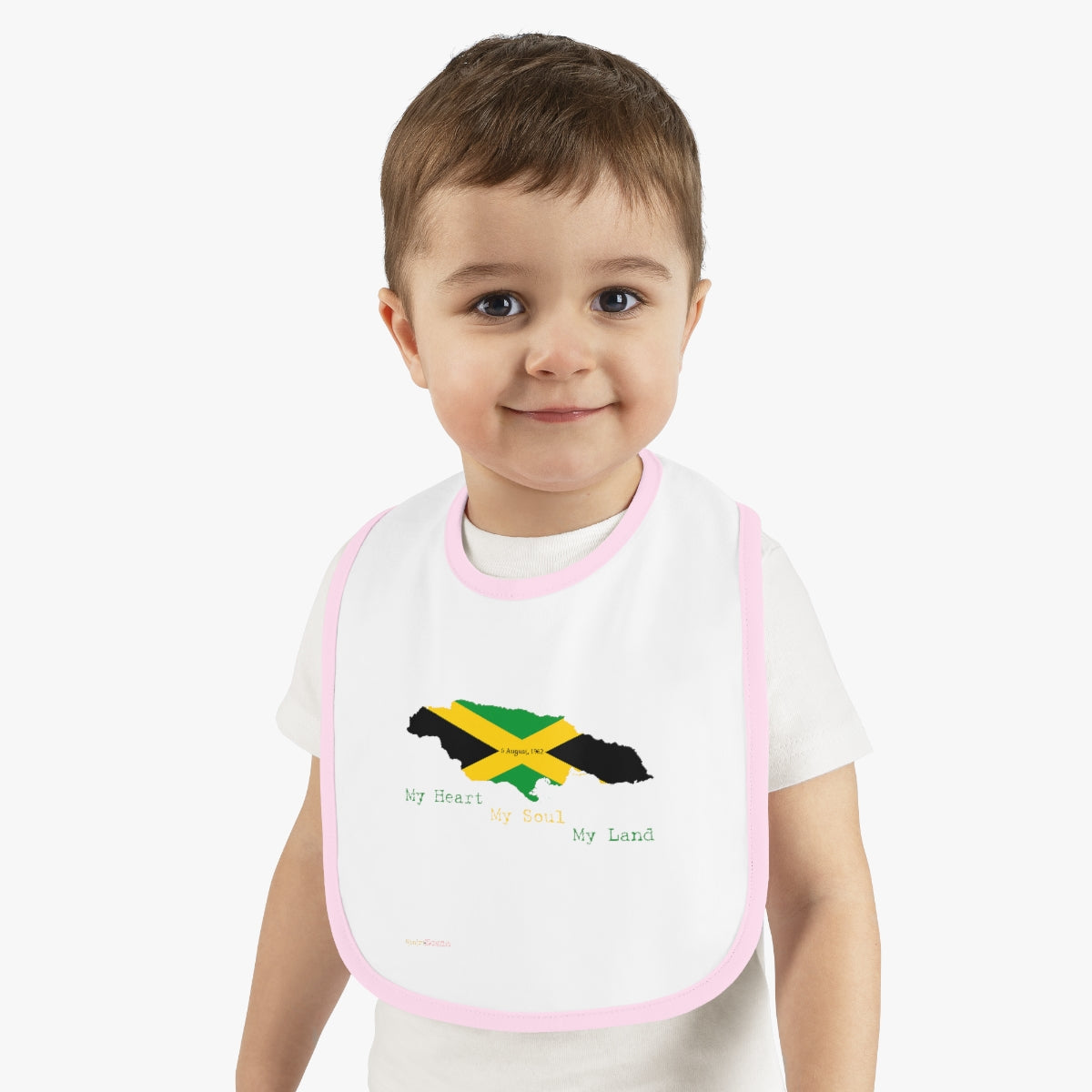 Jamaican Independence Baby Bib