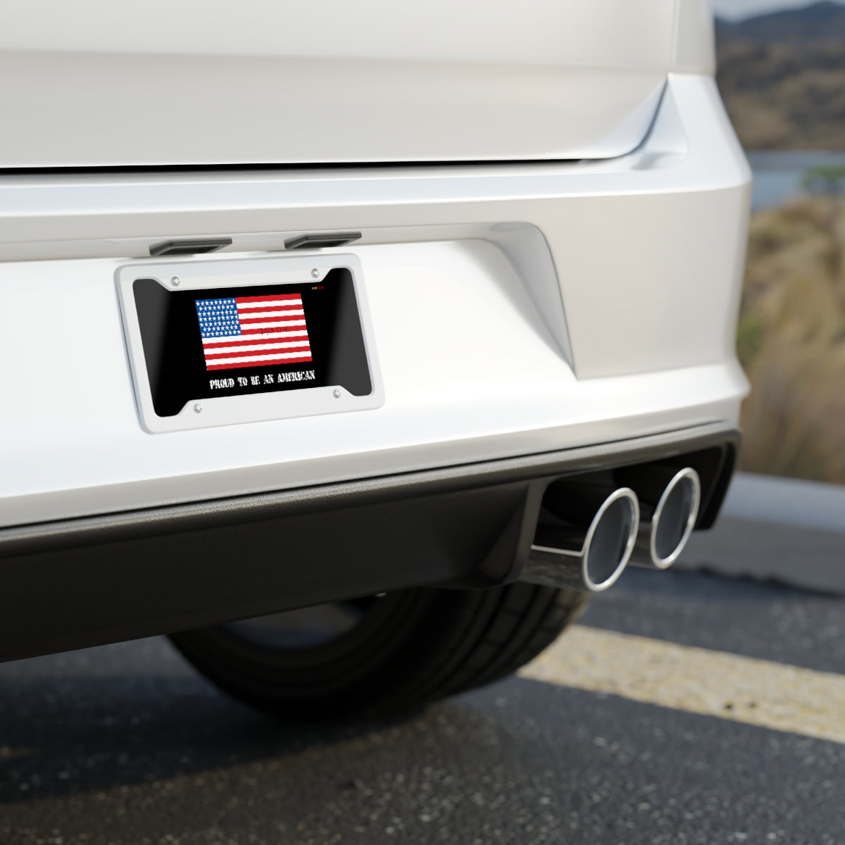 American Independence License Plate