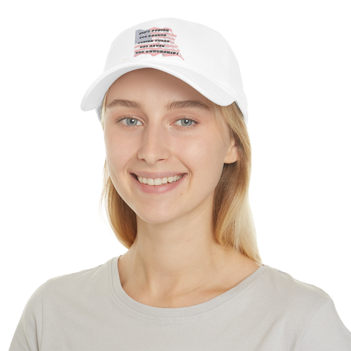 Don't Punish Us Low Profile Baseball Cap