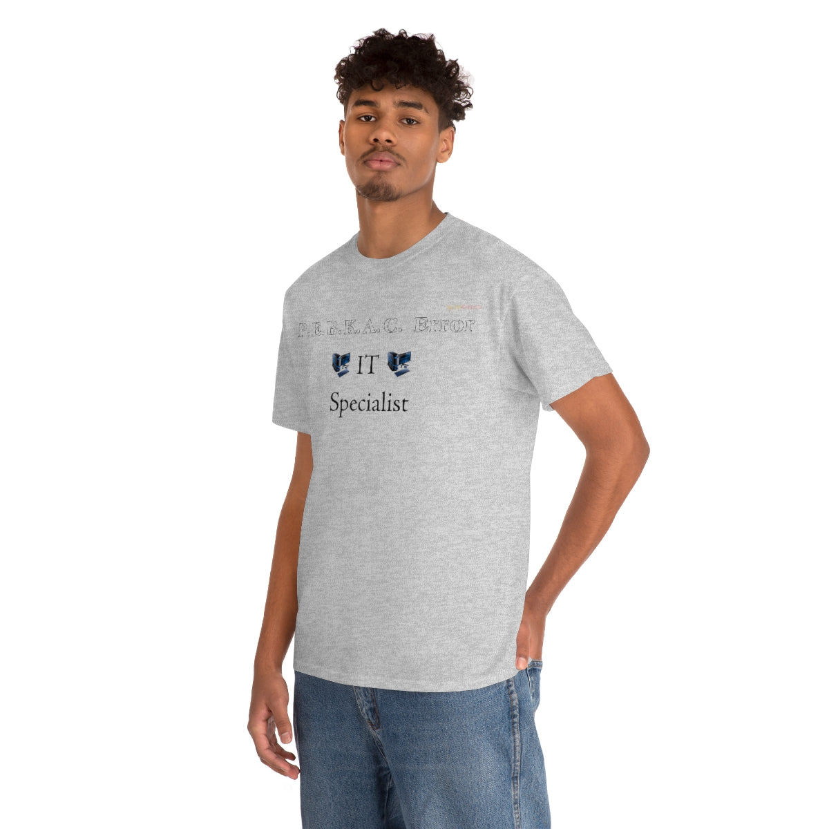 PEBKAC Error T-Shirt-2 (Tech Lovers Black Letters)