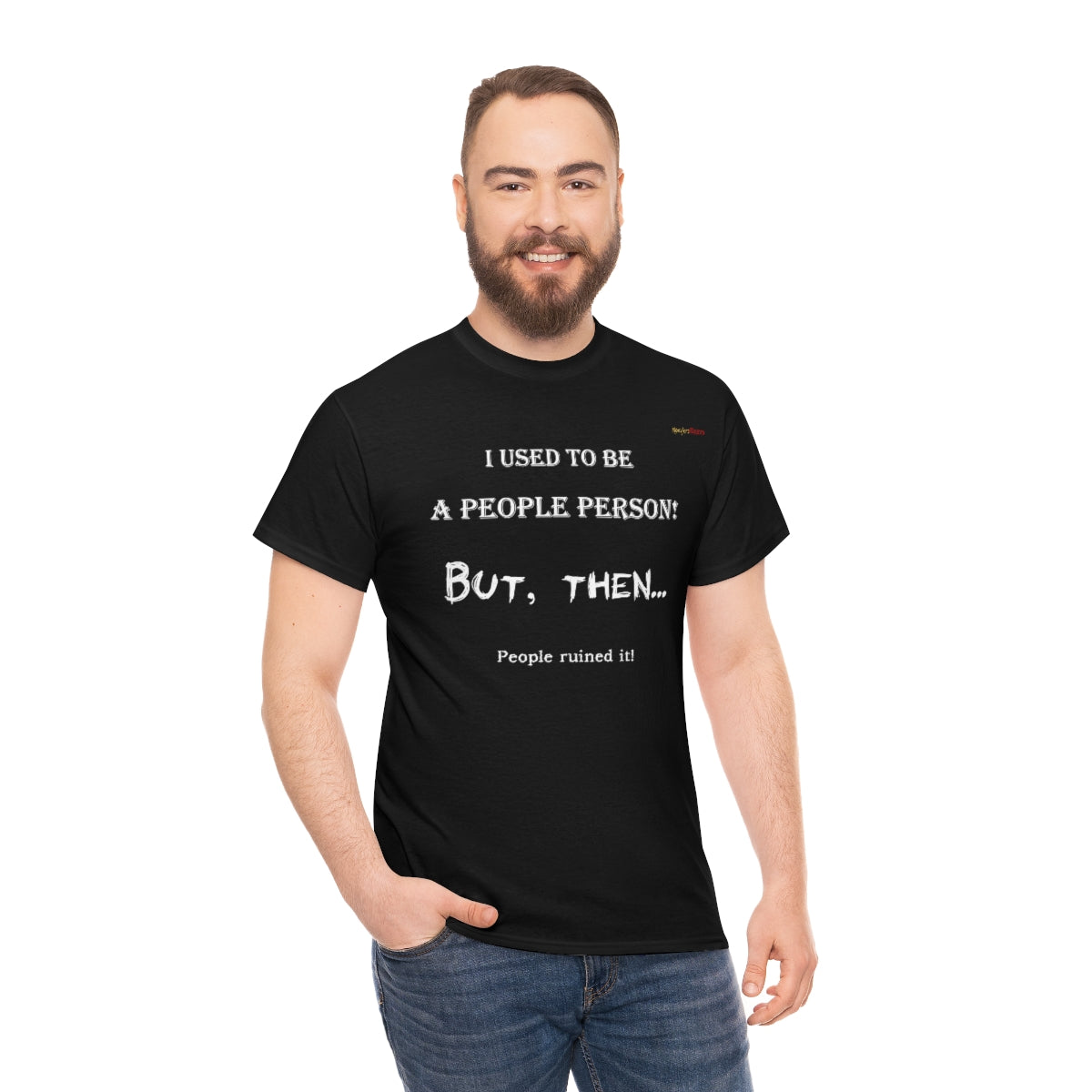 People Person T-Shirt (White Letters)