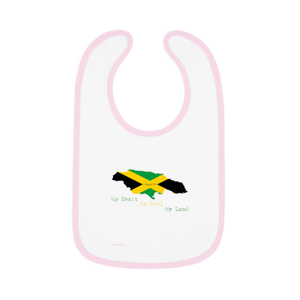 Jamaican Independence Baby Bib